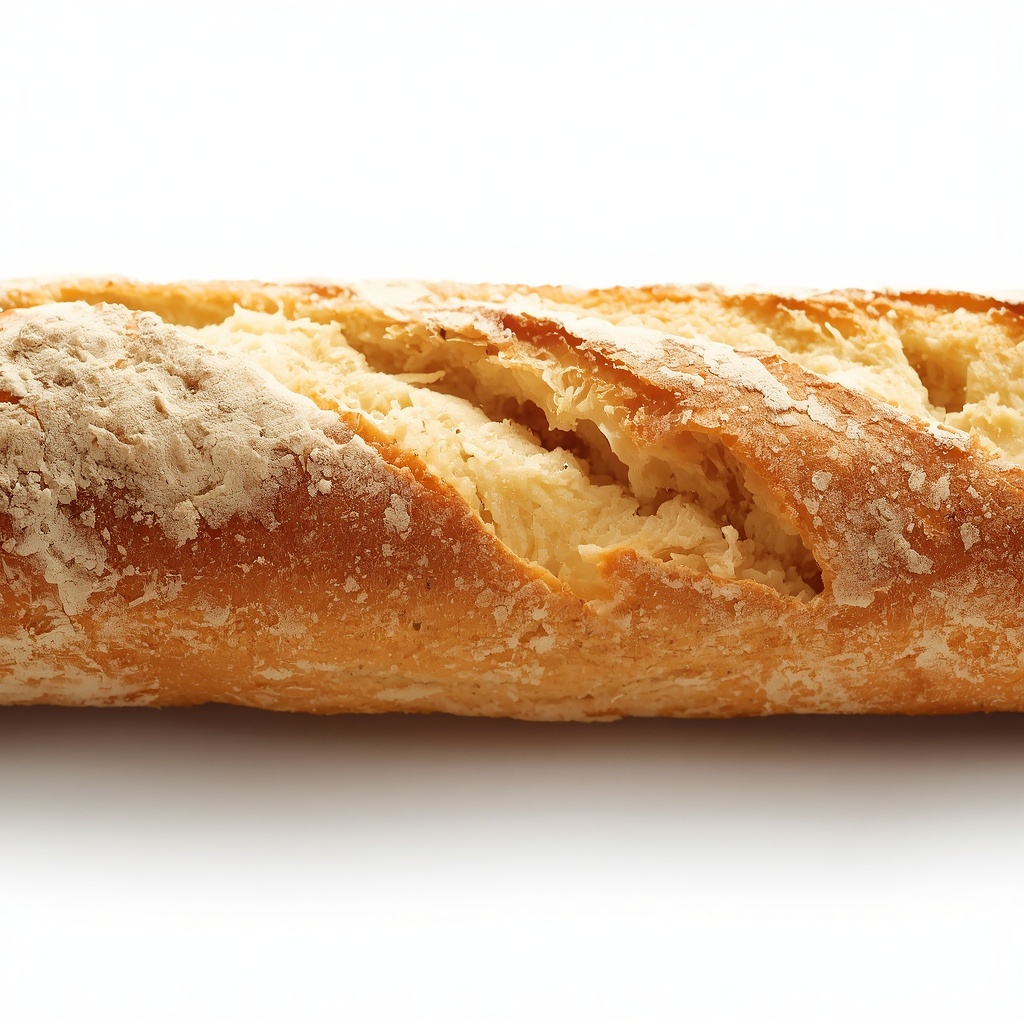 Baguette freshly baked